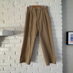 Lands End Vintage Size 32 Pleated Khaki's